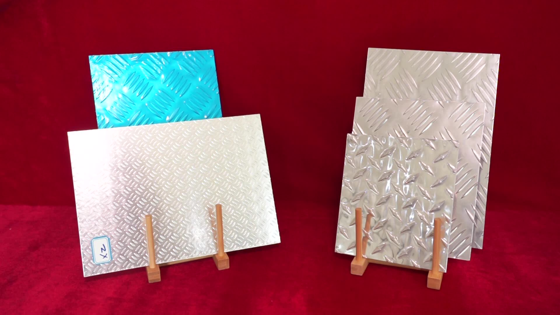 1060 3003 5052 5754 6061 6063 Tear Drop Diamond Aluminum Chequered