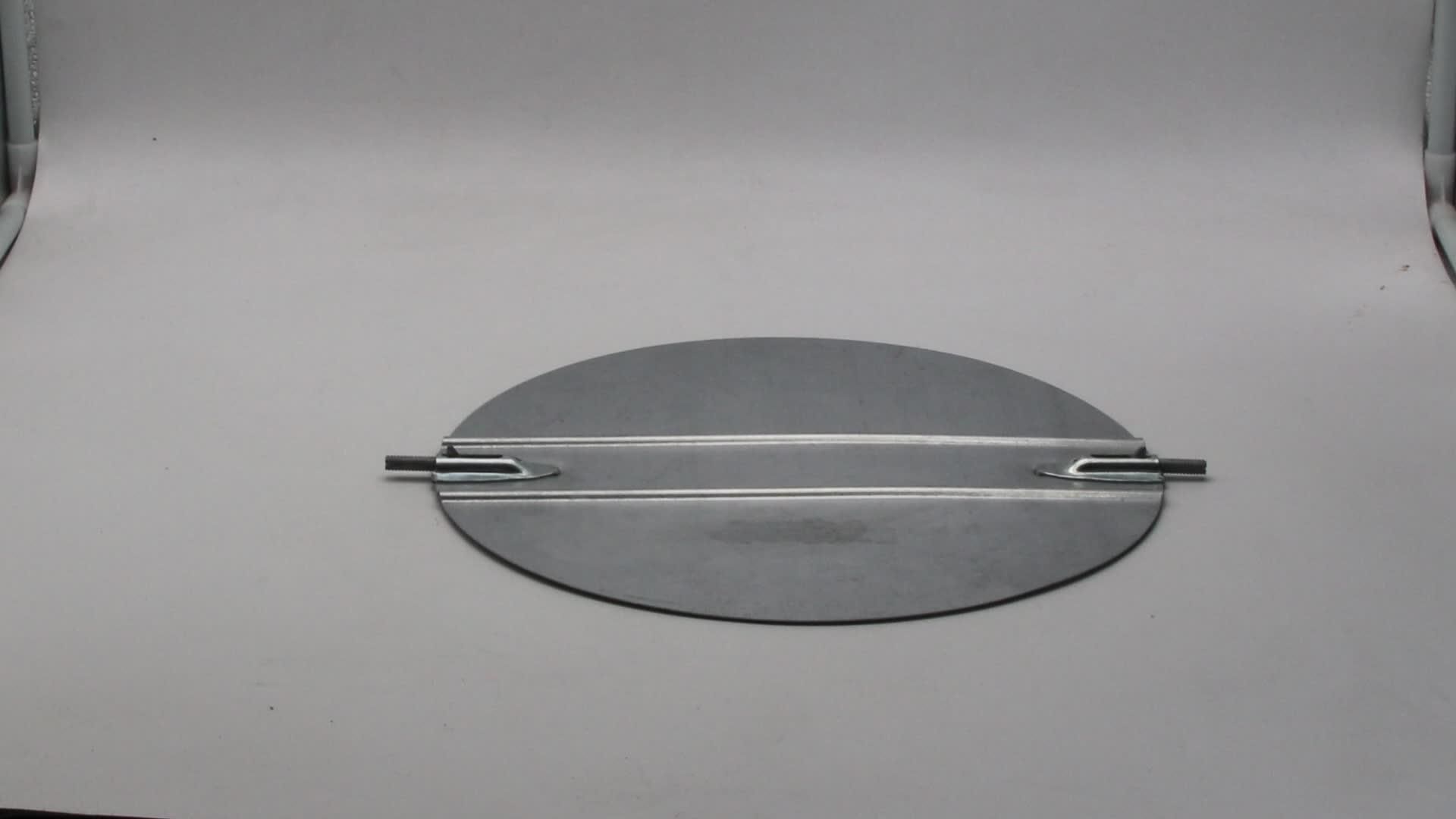 Hvac Damper Accessories Galvanized Steel Air Vent Standard Damper Blade