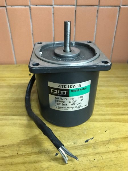 Japan Oriental Motor 4TK10A-A Torque Motor OM Optical Axis Moment Motor Demolition Spot