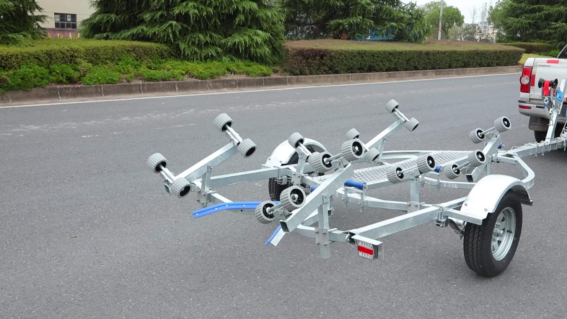 Bunk Type Single Axle Unbraked Jet Ski Boat Watercraft Trailer Buy