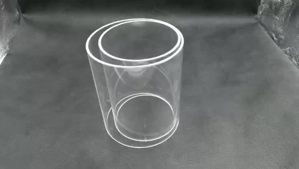 Heatresistant Large Diameter Fused Quartz Glass Cylinder Tube Buy