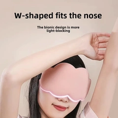 6D 3D Cloud Sleep Eye Mask, Light Blocking, No Pressure on Eyes, Breathable, for Men and Women, Relieve Eye Fatigue, Sleep Special 