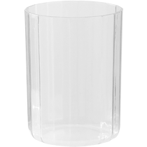 Light luxury and simple wash cup toothpaste and toothbrush storage mouthwash cup couple toothbrush cup high-looking household transparent tooth cup