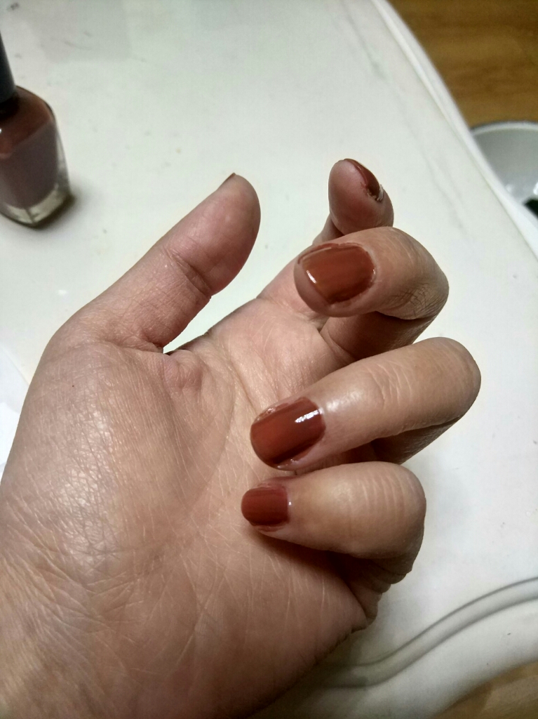 健康可剥甲油秋冬流行色胭脂海棠是正规品牌吗？使用后的效果如何,第8张