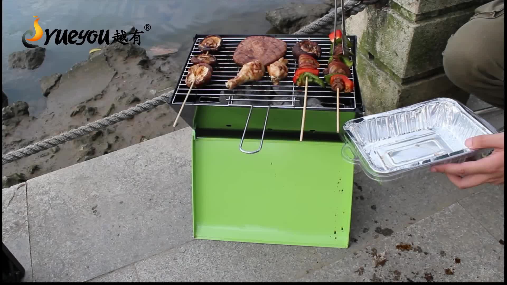 Convenience Multipurpose Easy Operate Car Barbecue Set Bbq Kit