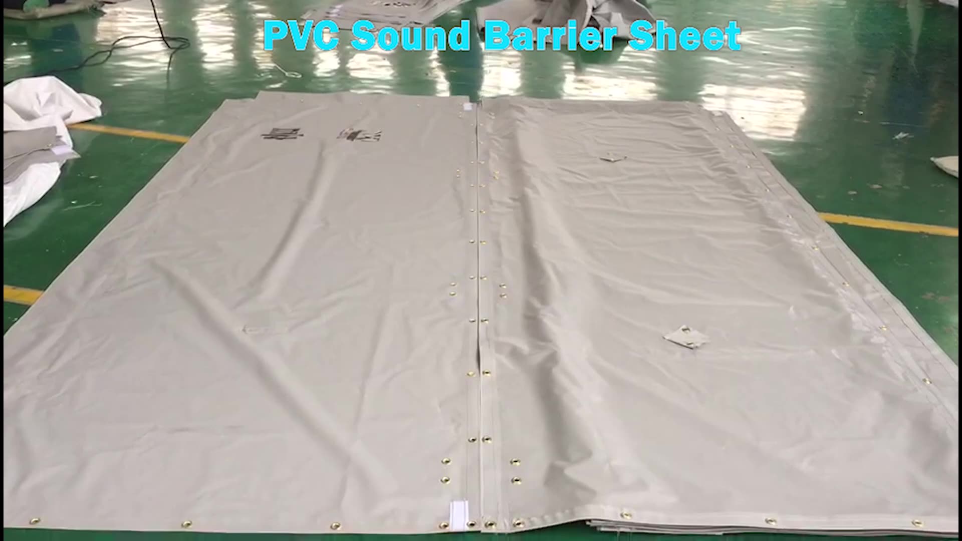 Outdoor Sound Barrier Net Blanket Pvc Noise Barrier Sheet Pvc