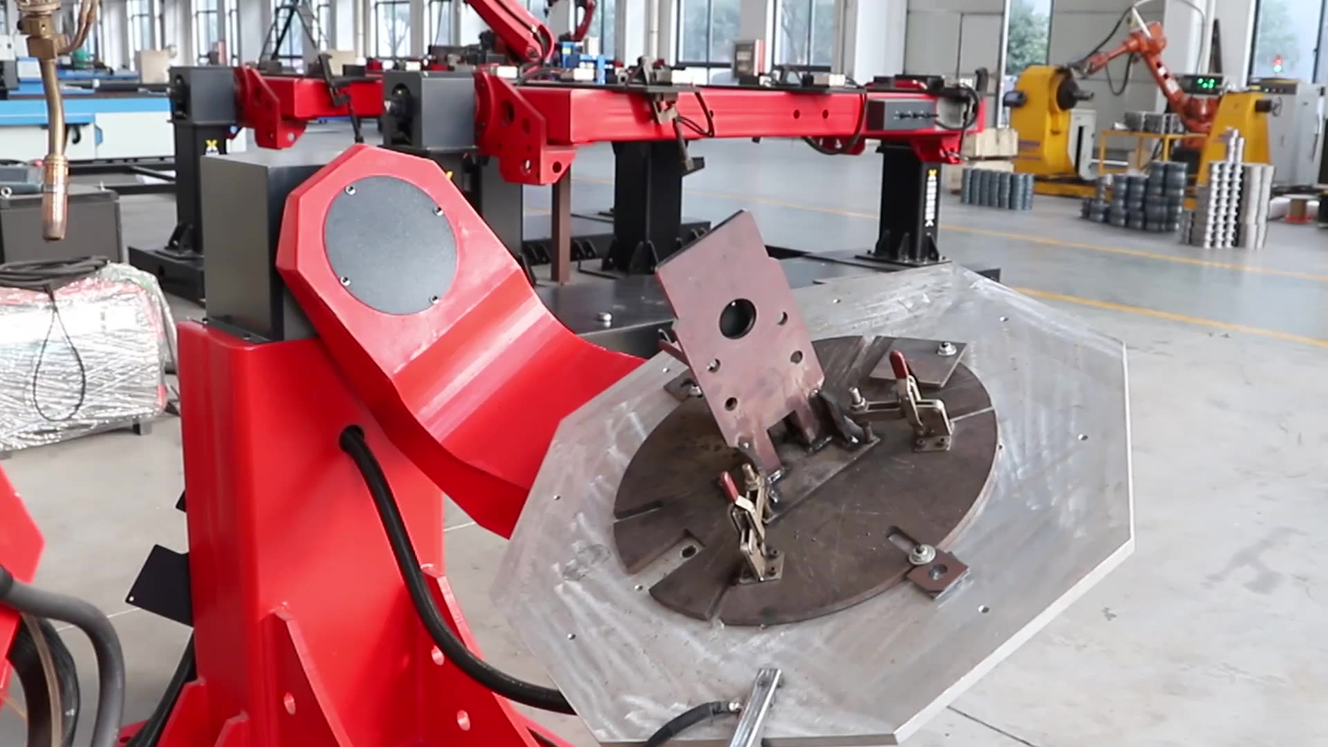 Zhouxiang 6 Axis Mig Mag Robotic Welding Arm 6kg Load Capacity Robot