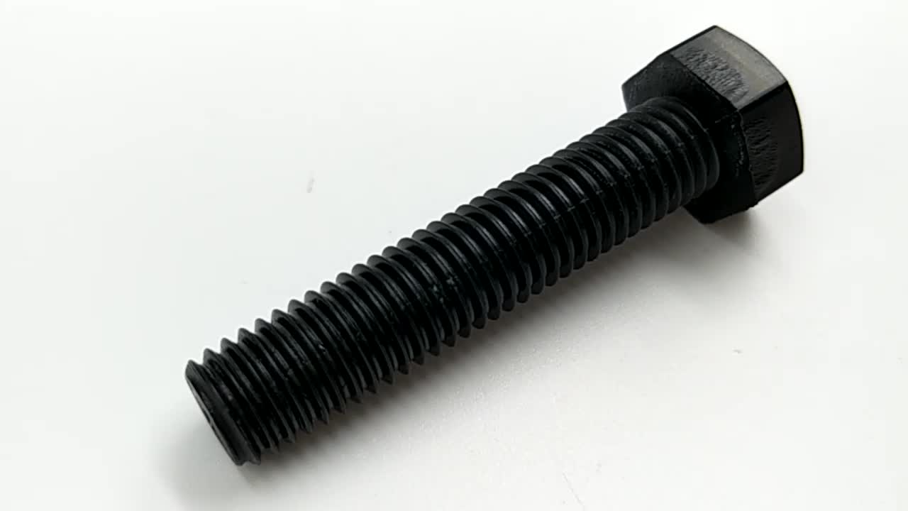 Plastic Nylon Black Color Hex Bolts And Nuts Buy Plastic Nylon Black