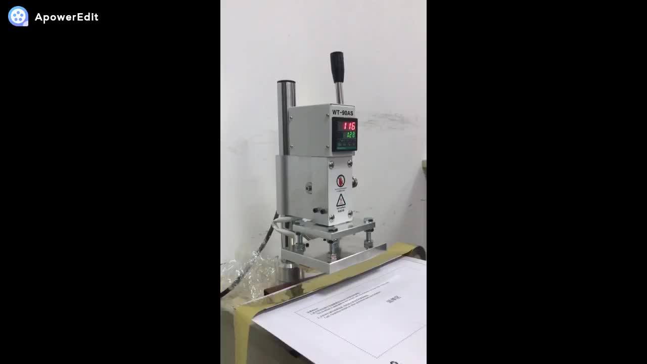 Logo Embossing Pressure Label Branding Tools Portable Handheld Stamping