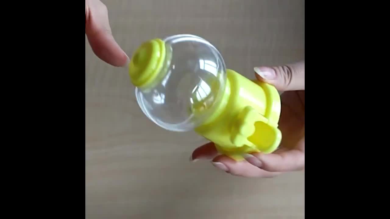 Twist Egg Machine Toy Plastic Candy Box For Baby Shower Decoration