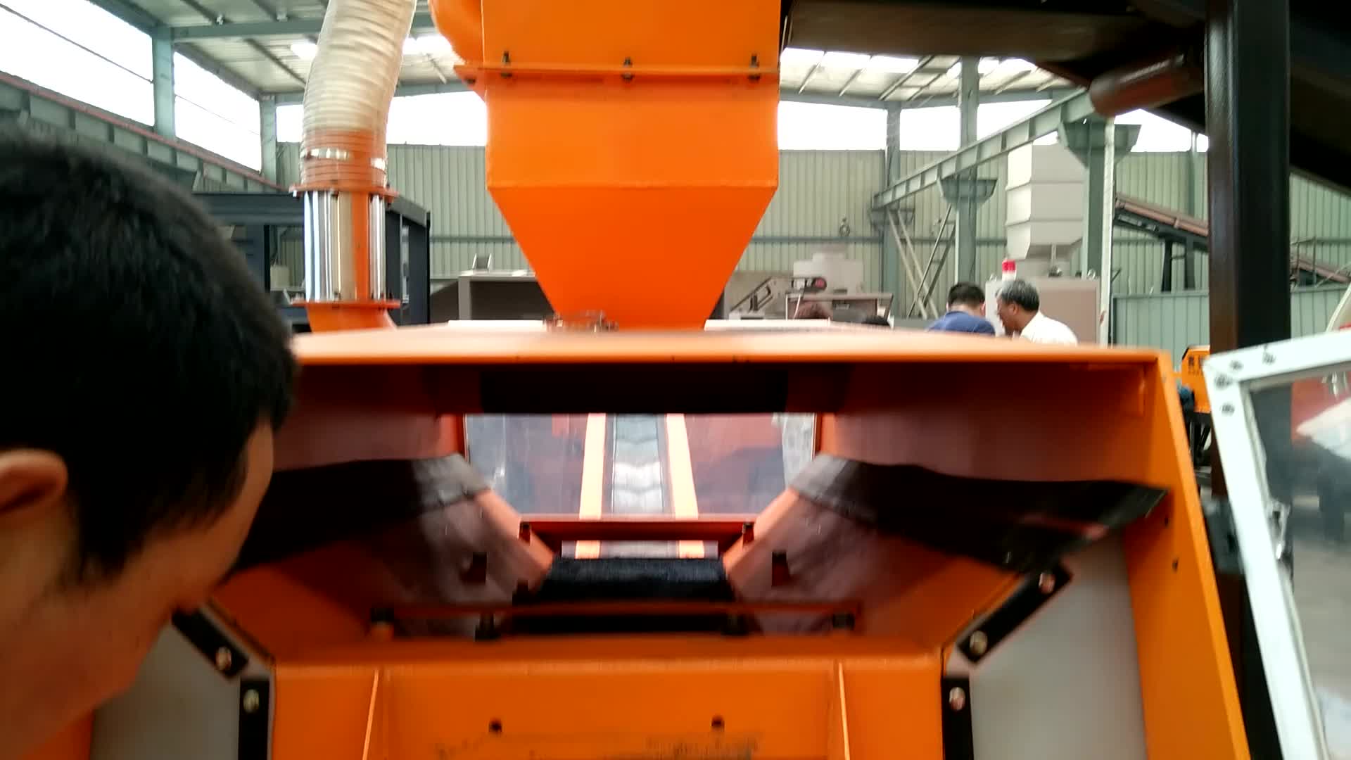 Copper Wire Recycling Machine / Cable Copper Recycling Plant / Radiator