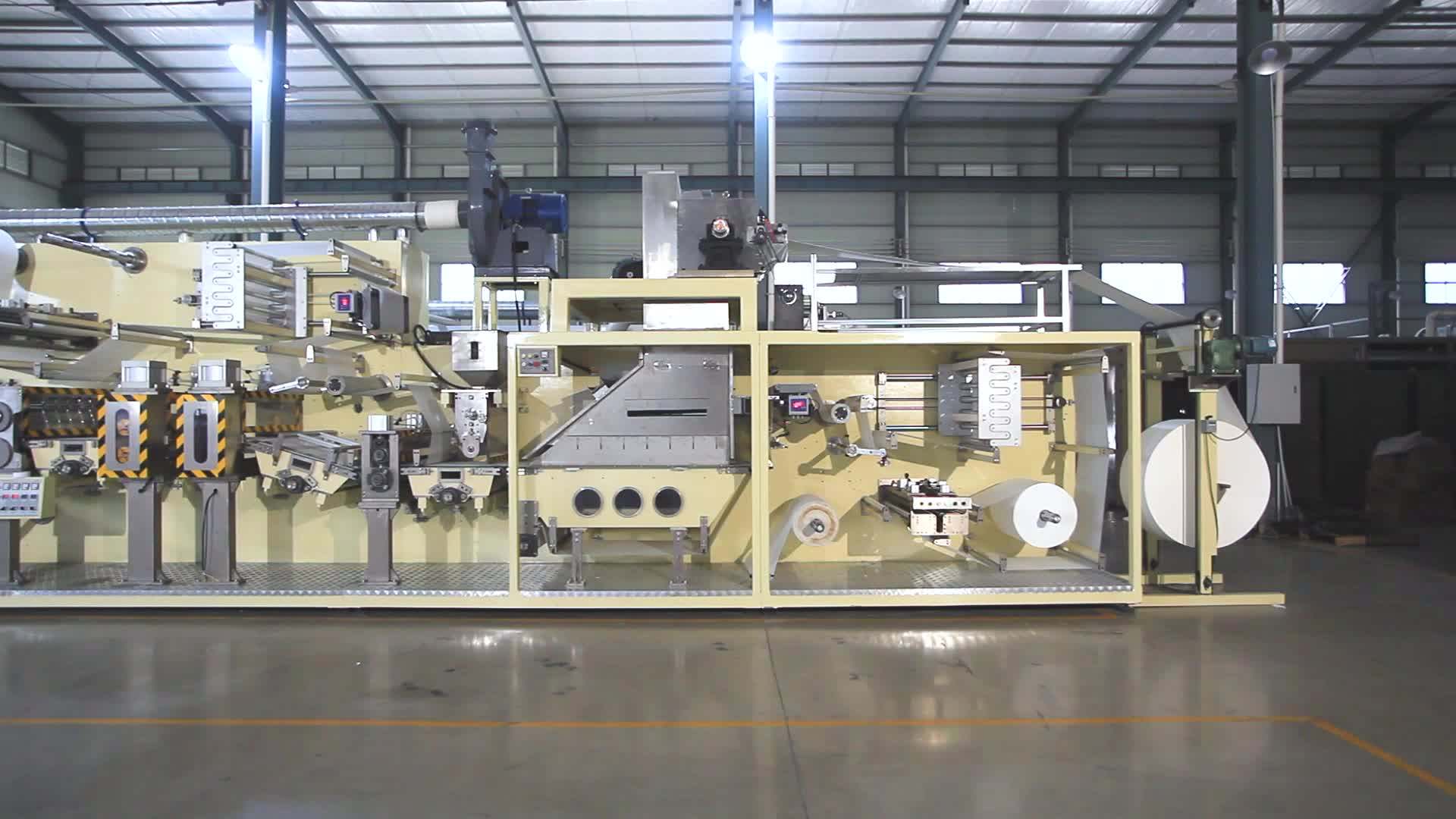 PCDH3N Automatic Full Servo Baby Diaper Machine Price, baby diaper