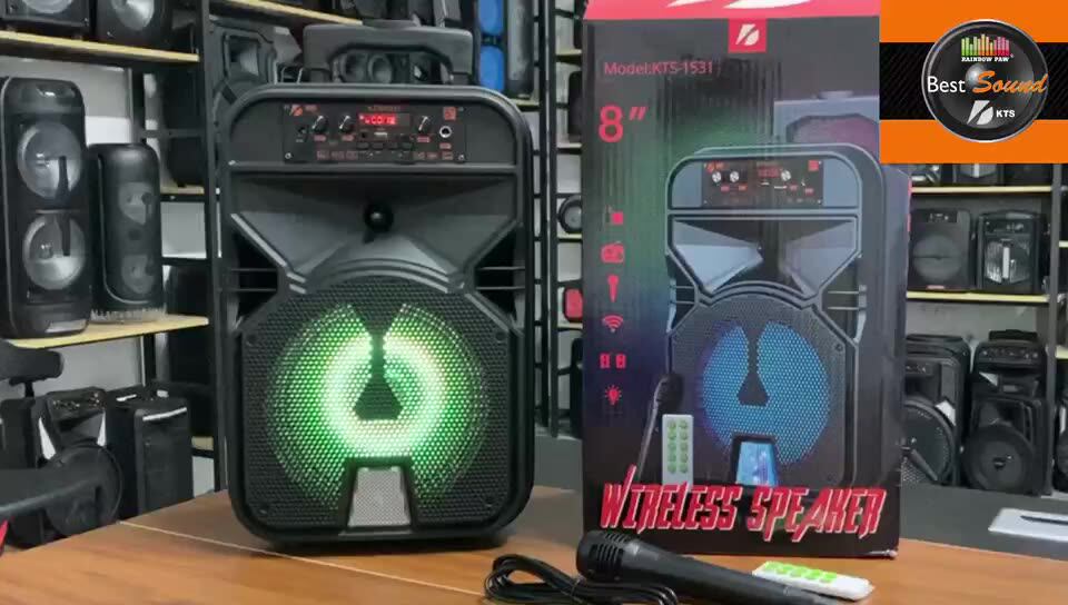 Kts扬声器8英寸手推车风格kts-1531现代最新定制无线扬声器真正的无线- Buy Kts无线音箱,家庭音箱无线,Torlley音箱卡拉ok Product on Alibaba.com