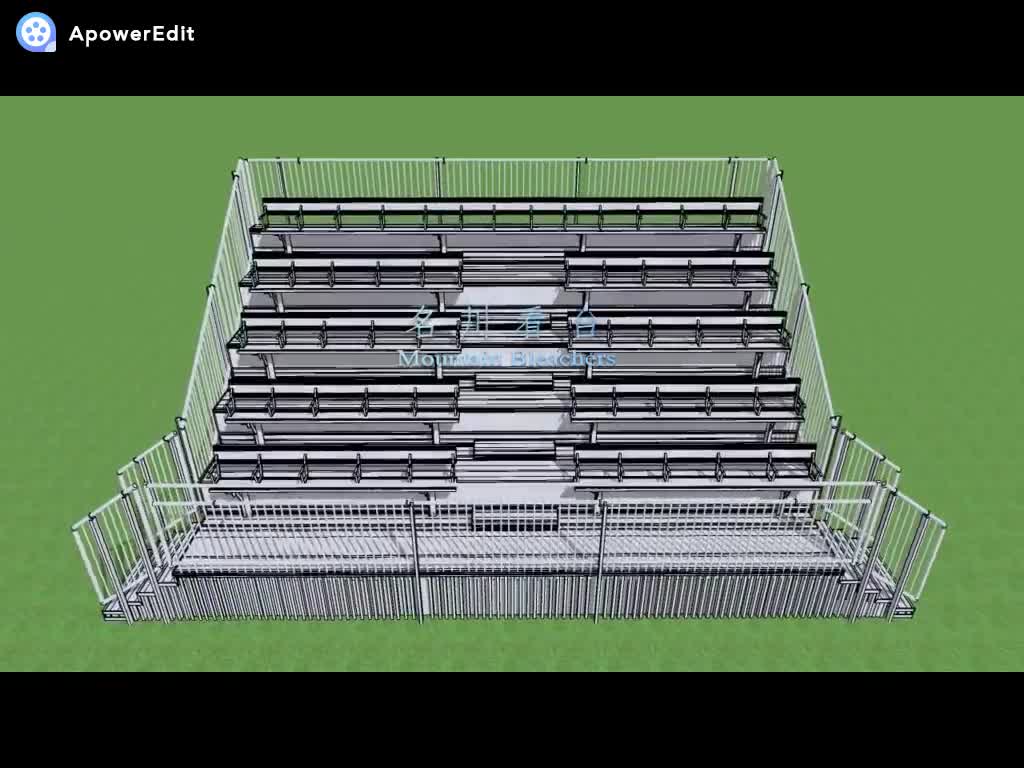 Folding Seating Football Grandstands Metal Bleachers Buy Metal