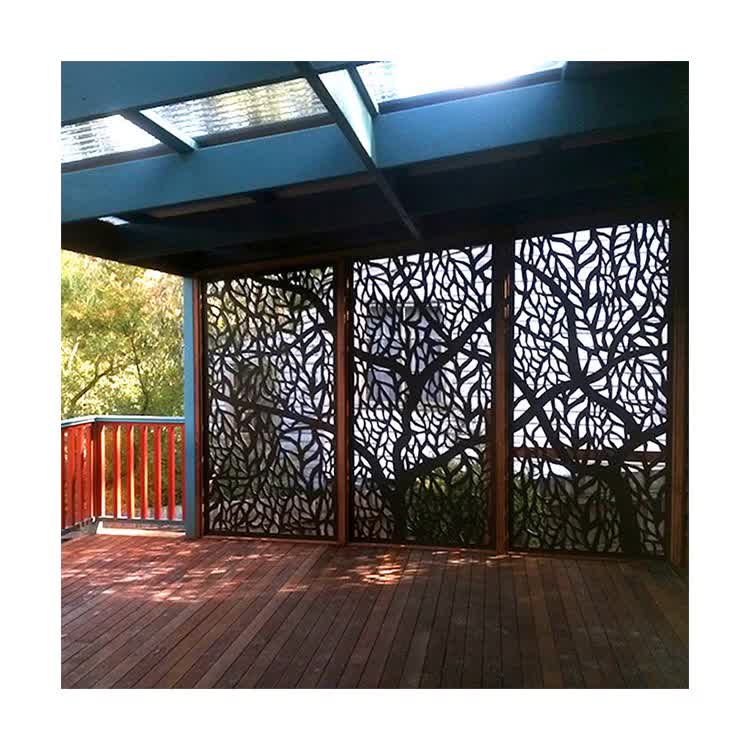 Custom Perforated Sheet Fence Garden Fencing Trellis Gates Decorative