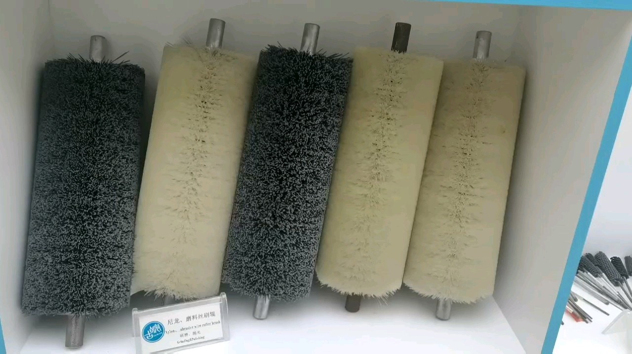 Industrial Abrasive Nylon Rolling Brush Cleaning Brush Buy Industrial