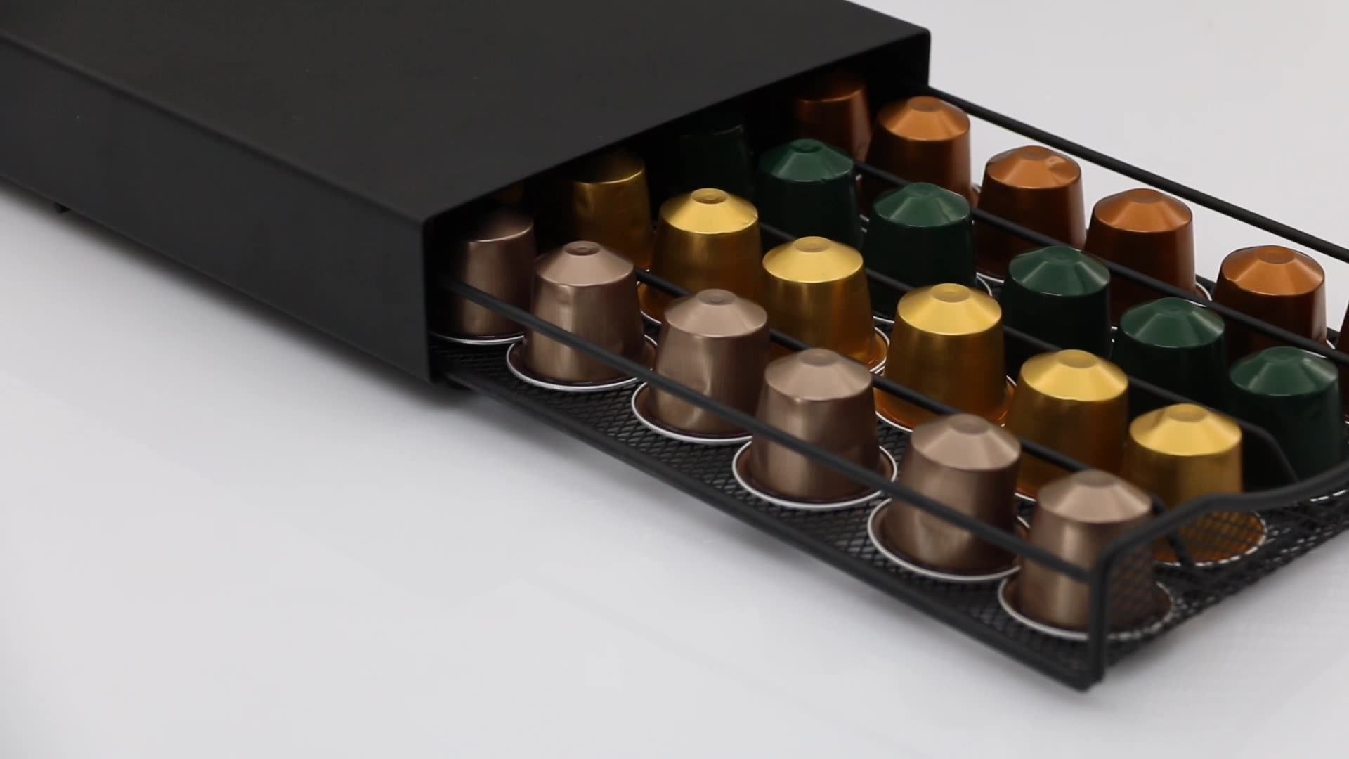 40 Capsule Capacity Coffee Organizer Holder,Nespresso Coffee Pod