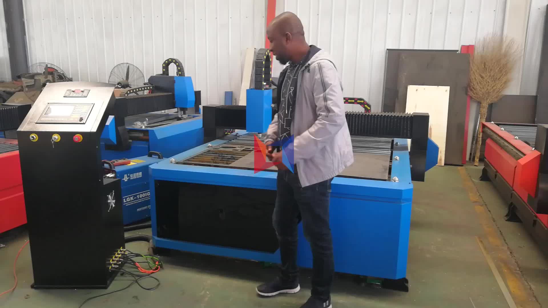 Unicncnc Lxf1325 1530 Small Mini Table Cnc Plasma Cutting Machine