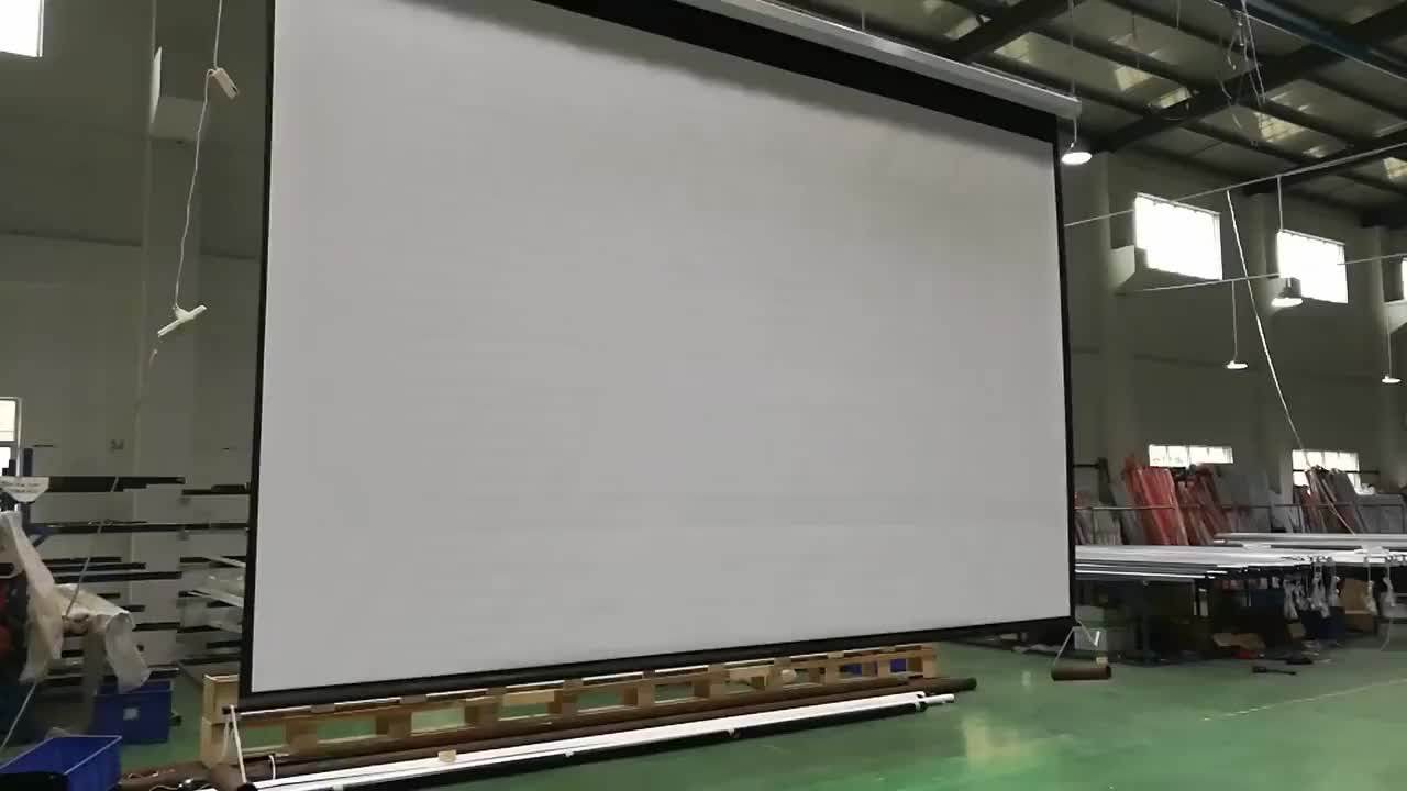 200 " Electric Projector Screen 169 Projection Motorized Projector