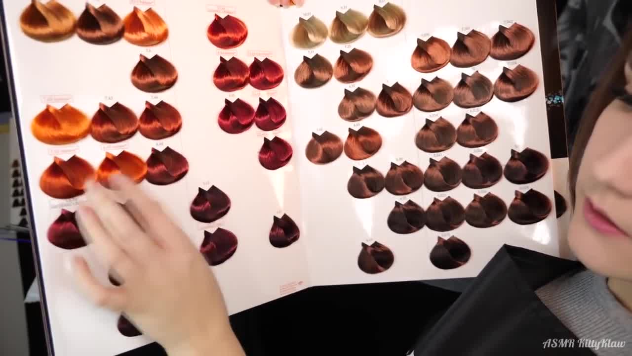 KittyKlaw吉蒂妹美发师给你做染发