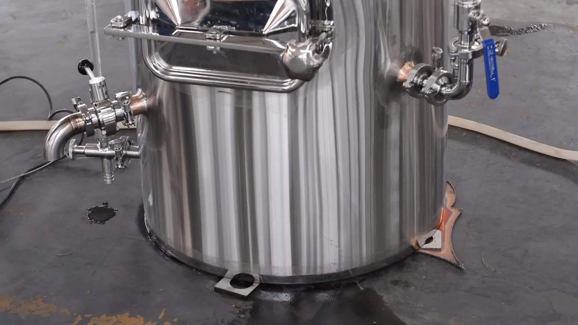 Plant Leaf Essential Oil Distillation 100l Extractor Machine - Buy ...