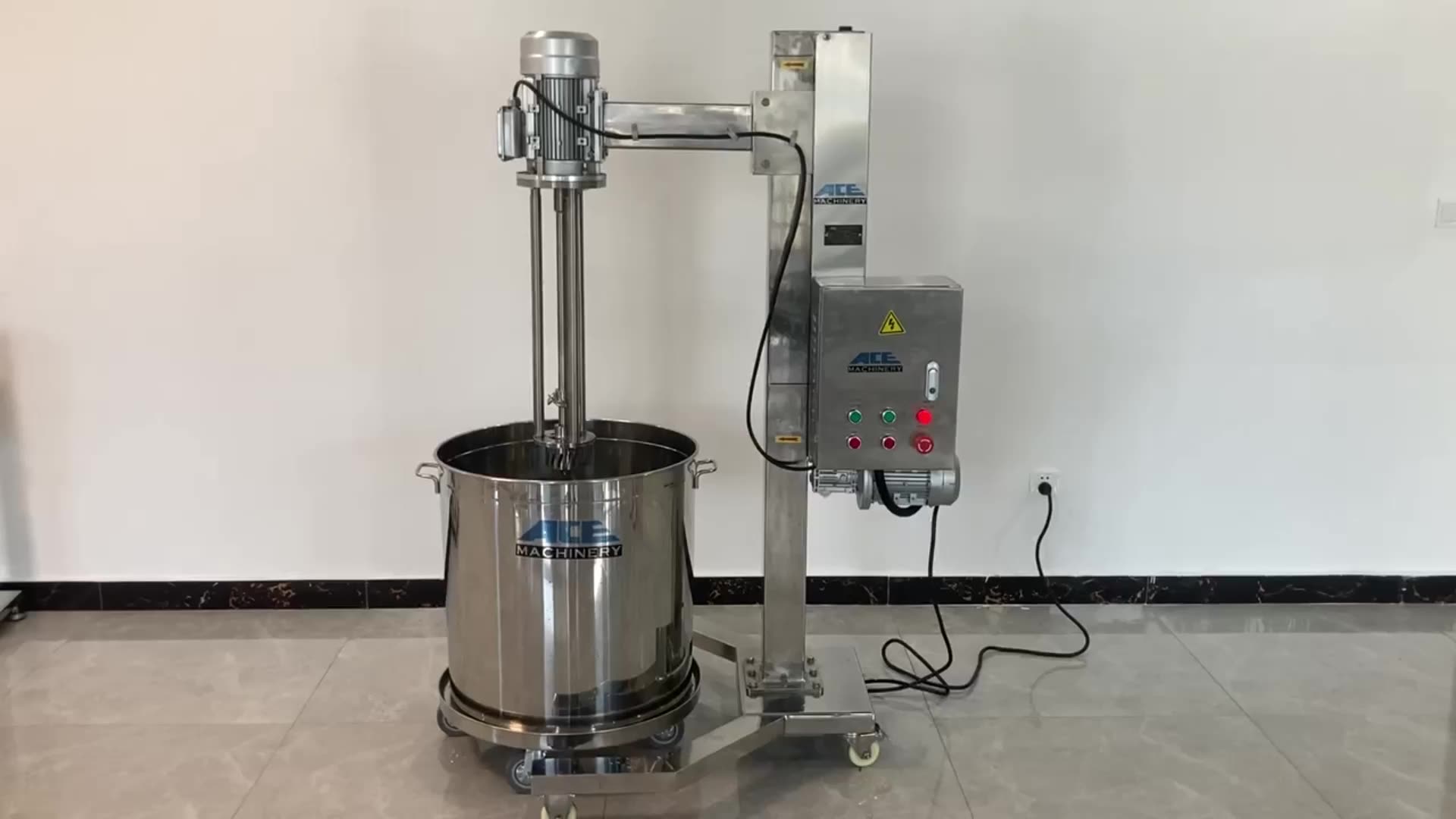 Small Batch Production Specialty Movable Pneumatic Lift Liquid