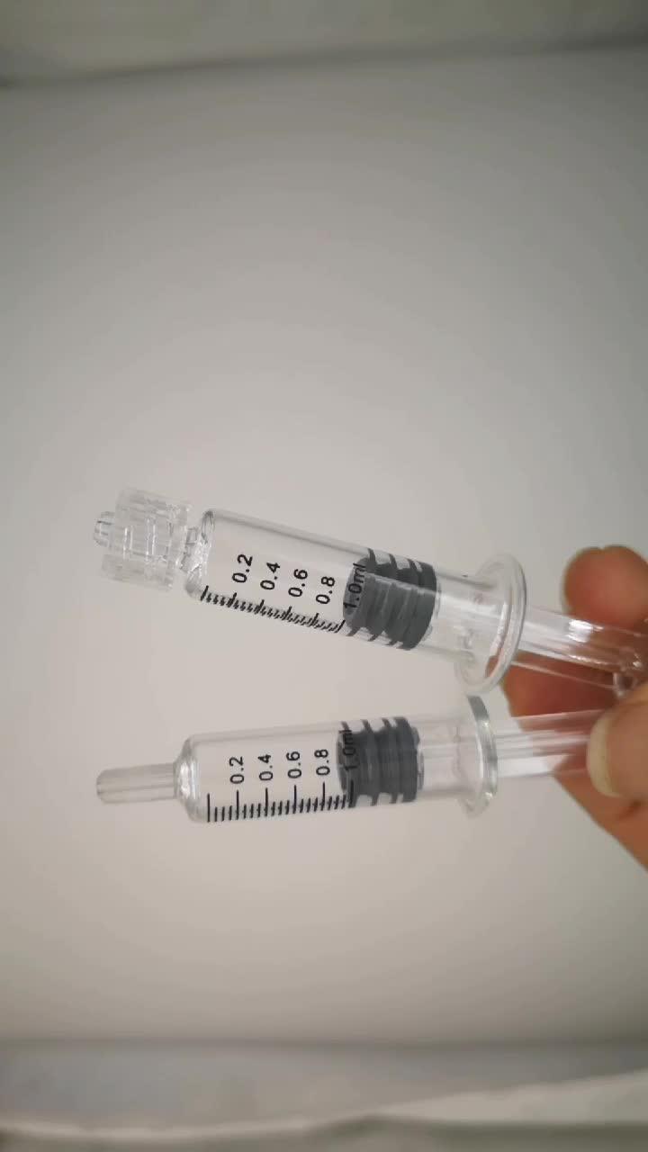 Airtite Custom Logo Cbd Oil Storage Glass Syringe Lure Slip 1ml 2.25ml