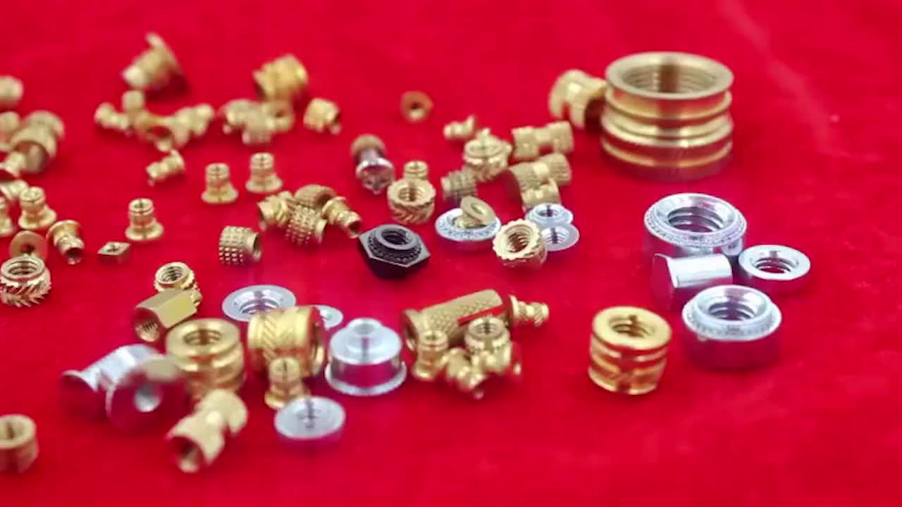 M6 Brass Knurled Insert Nut/plastic Threaded Brass Inserts Buy Brass