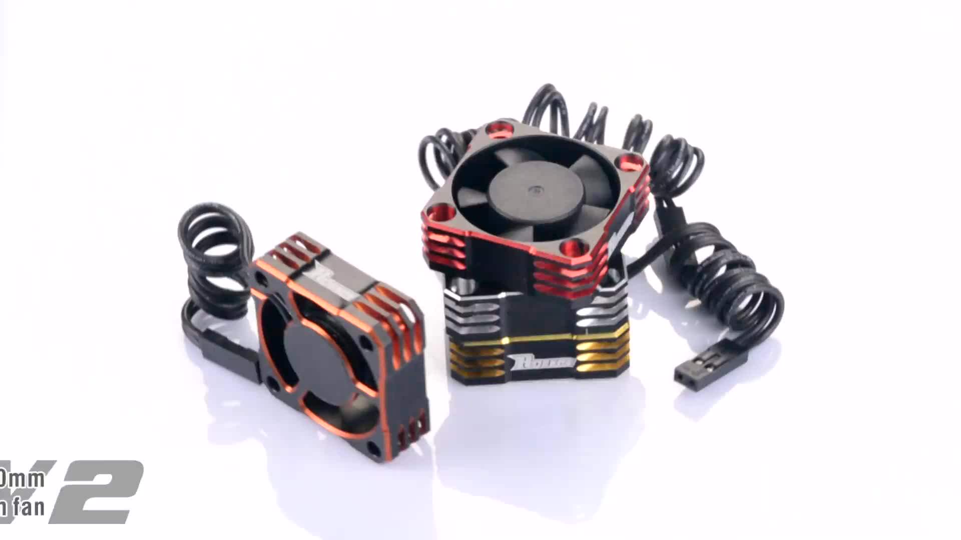 Rocket New Design Al Aluminum Cooling Fan High Rpm 28000 For Rc Cars