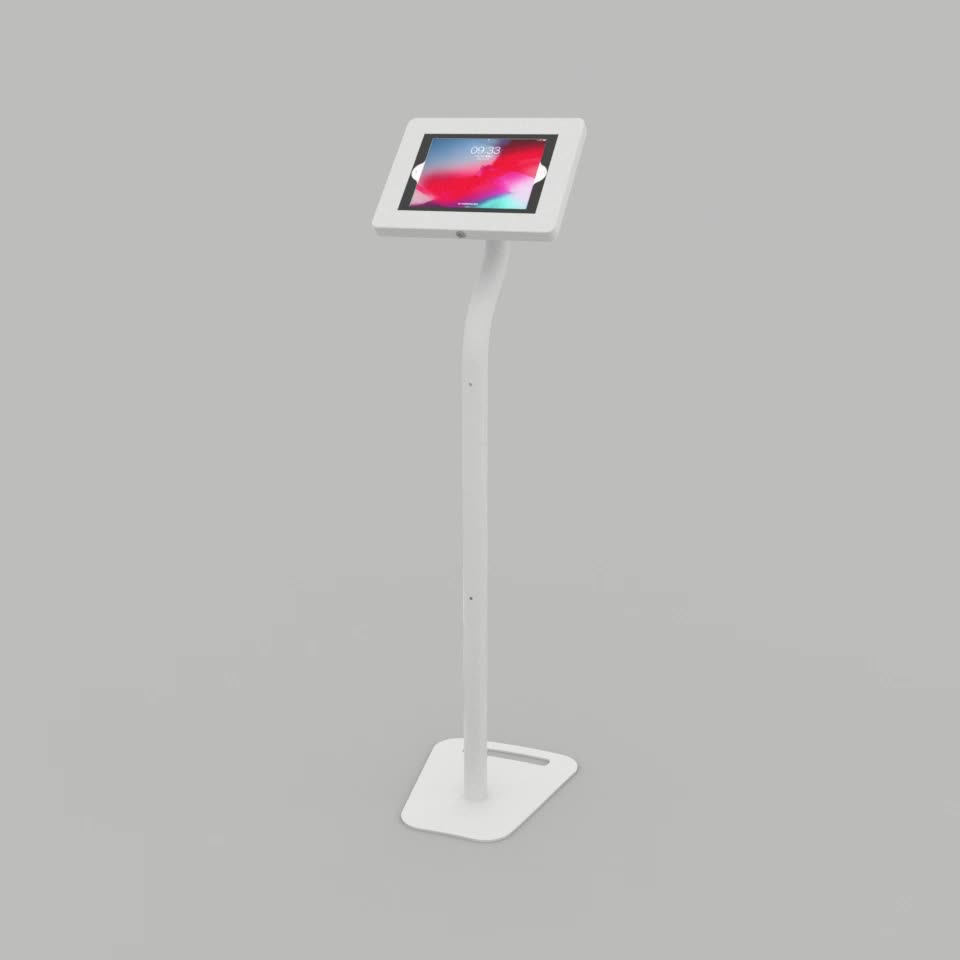 Lsf02c 3section Lockable Free Floor Standing Tablet Kiosk Stand Floor