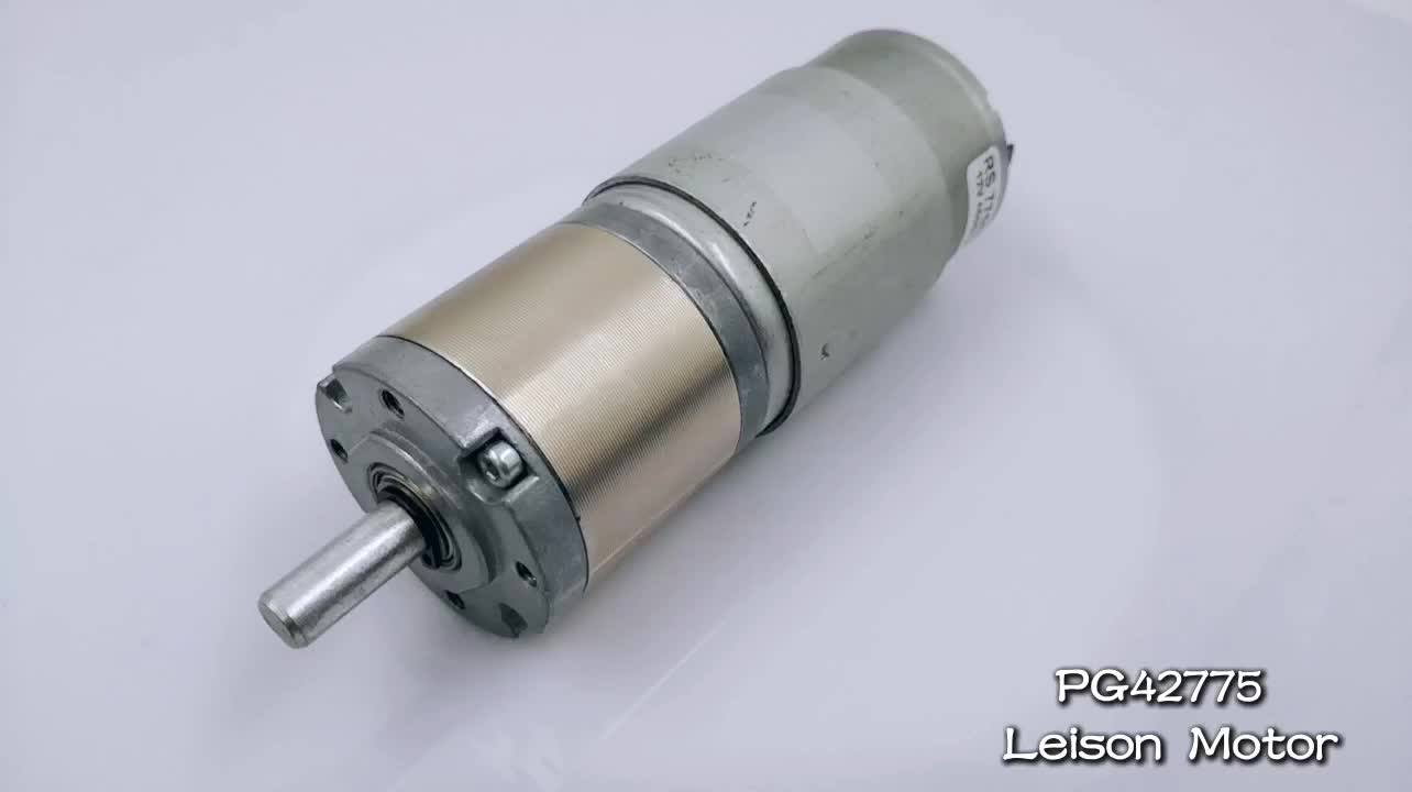 Low Rpm High Torque 775 Dc Electric Motor Gearbox 42mm 120kg