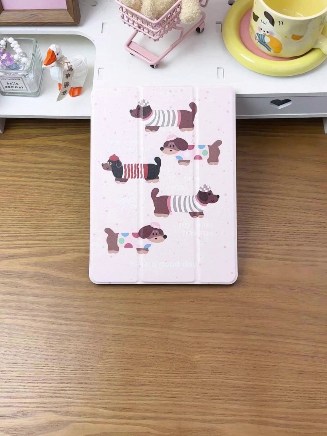 iPad10&Pro必备。2024新款720°旋转保护套，库�洛米萌翻天！