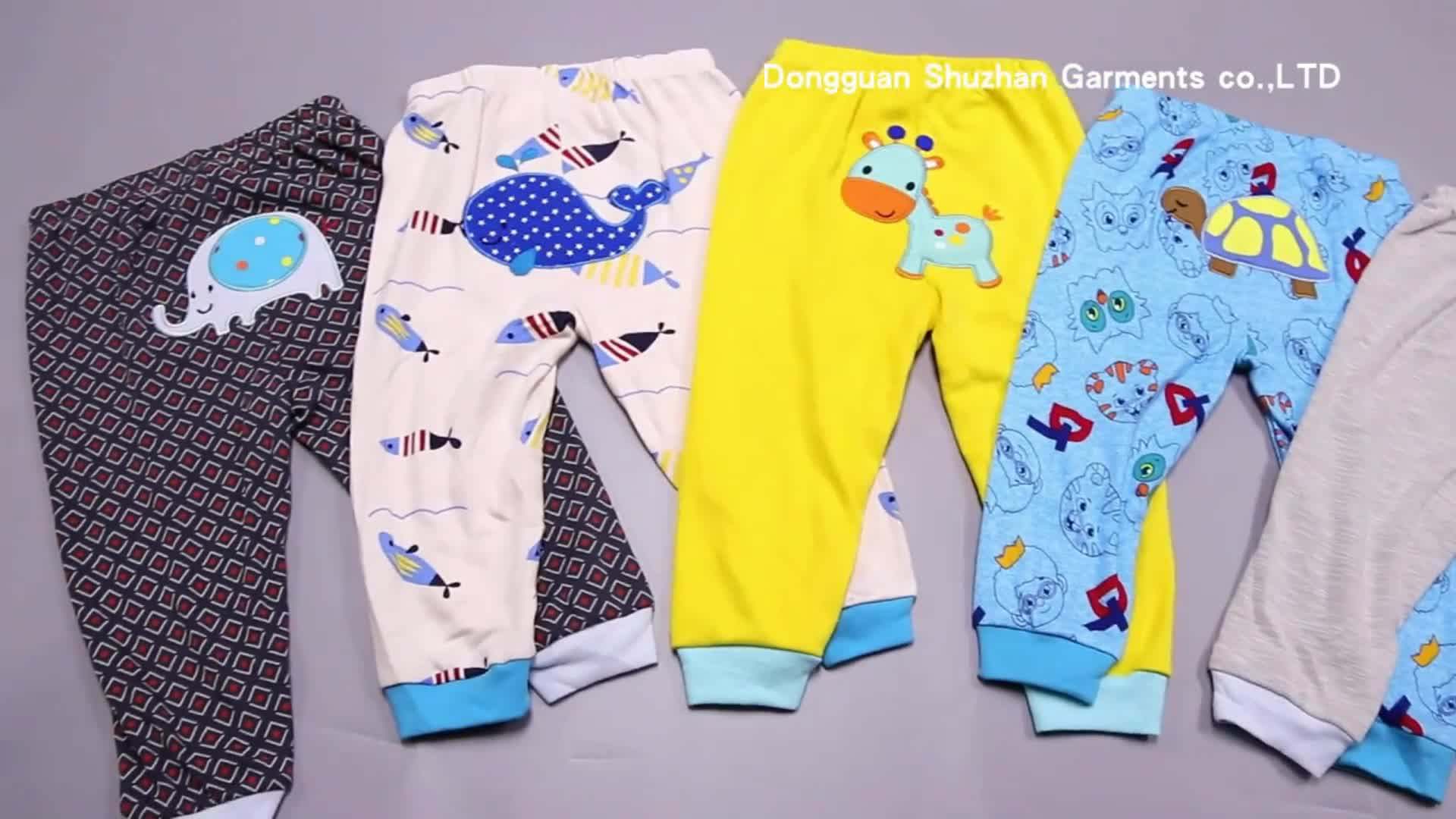 The Factory Outlet Cute Lovely Baby Jogger Pants With Embroidery And