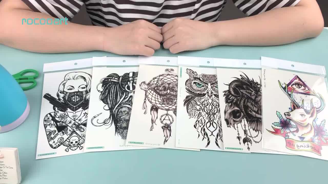 Lc-321/franstic Black Mermaid Temporary Tattoo Designs On Women Back - Buy  Women Back Tattoo,Mermaid Tattoo For Women,Temporary Tattoos Sticker Spider  Product on Alibaba.com