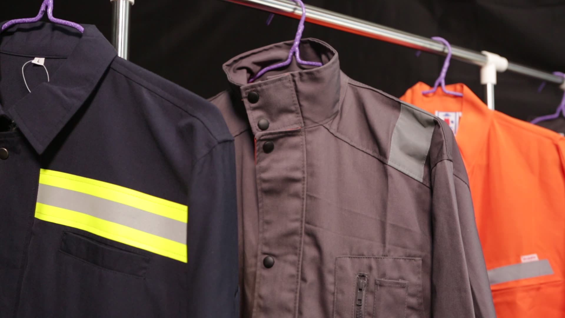 Orange Reflective Poplin Geologist Vest Chaleco De Seguridad Chile