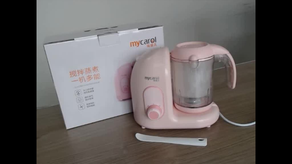 Manual Food Blender And Steamer For Vegetables Fruit Meat Baby Kitchen