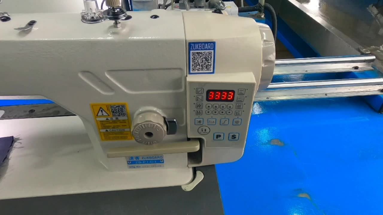 Industrial Quilting Machine Automatic Leather Lockstitch Fabrics Sewing