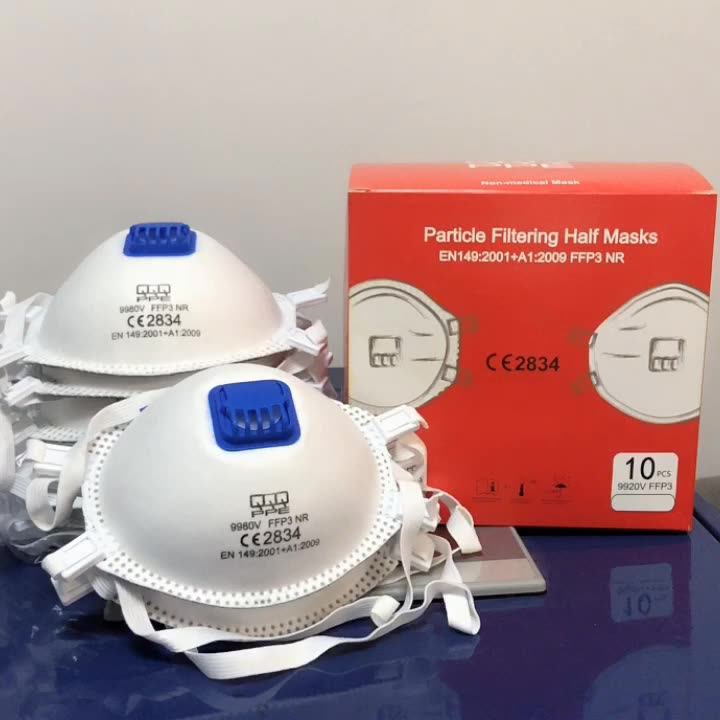 Qqqppe 2023 Easy Breathing And Skinfriendly Ffp3mask Face En149 Ffp3