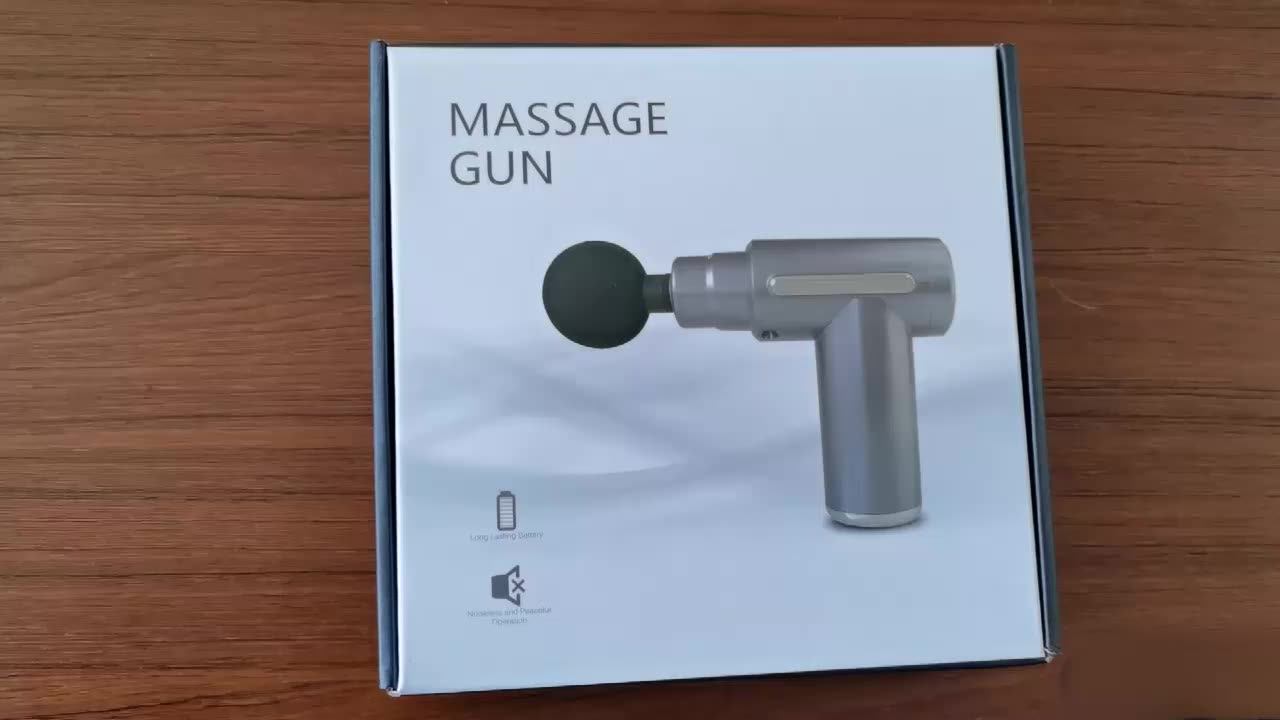 Tongman 6 Speed 1800mah Battery Percussion Body Muscle Pistolet De