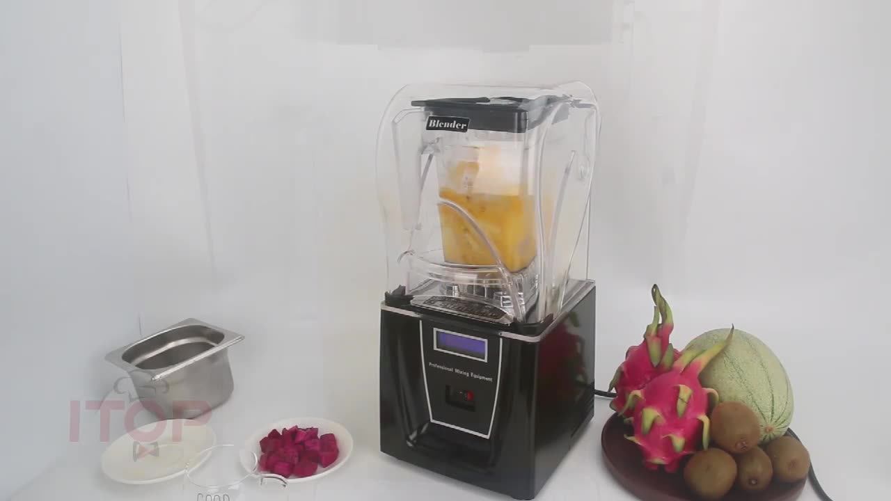 5l Sound Proof Blender Professional Big Capacity Juice Blender