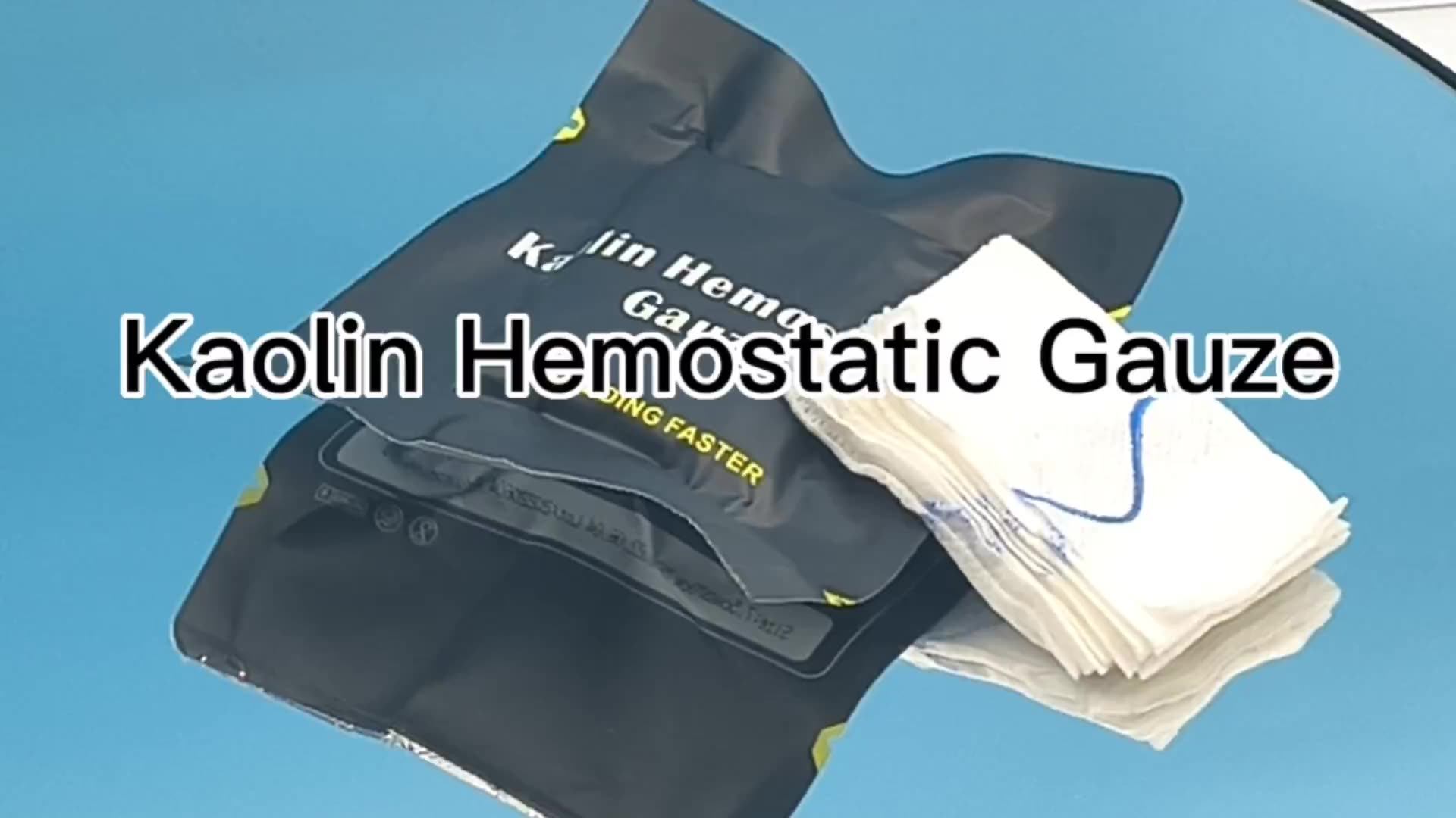 Zfold Tactical Gauze Hemostatic Trauma Kaolin Gauze Buy Trauma