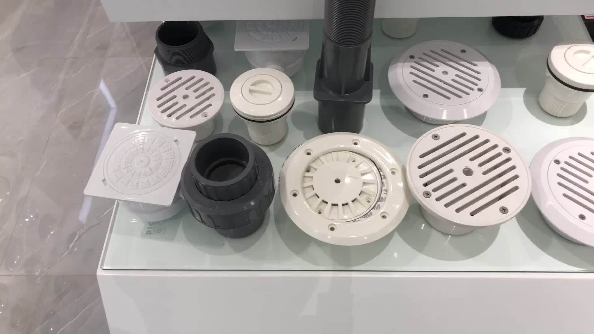 Swimming Pool Fitting Water Return Skimmer Suction Fitting Main Drain