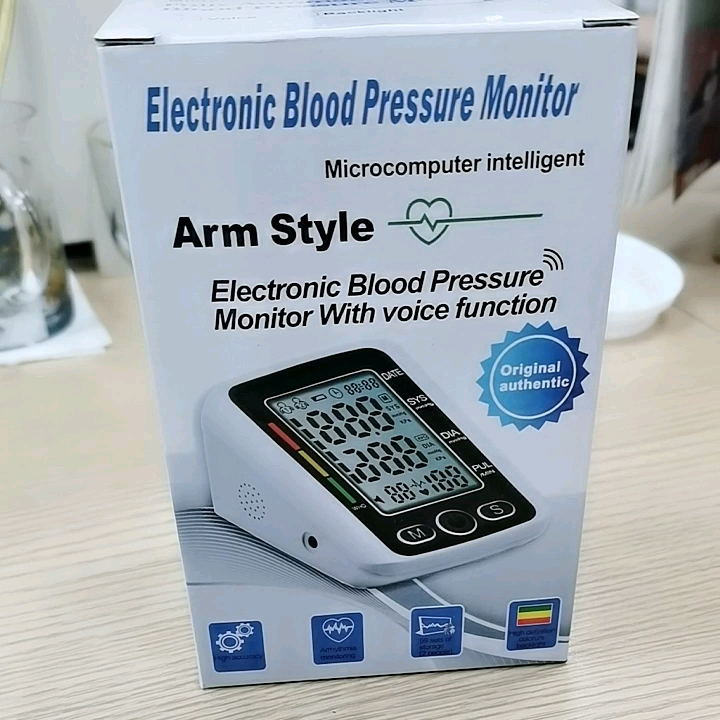 Electronic Bp Machine Digital Blood Pressure Monitor Bp Instrument