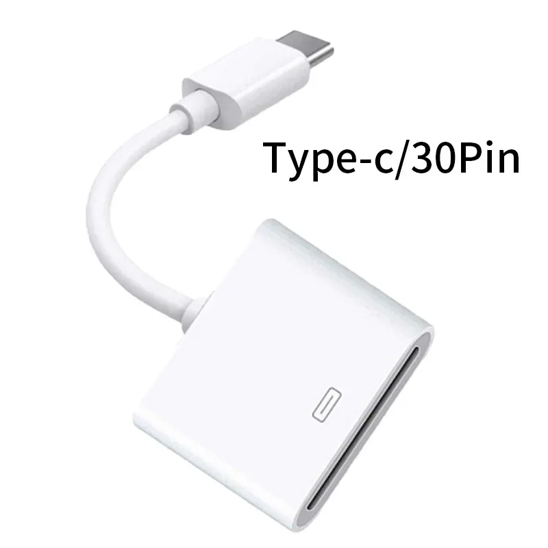 Application of Apple 4 to Type-C interface Rotary line Apple 30pin to Type-C rotary connecting Apple charging cable