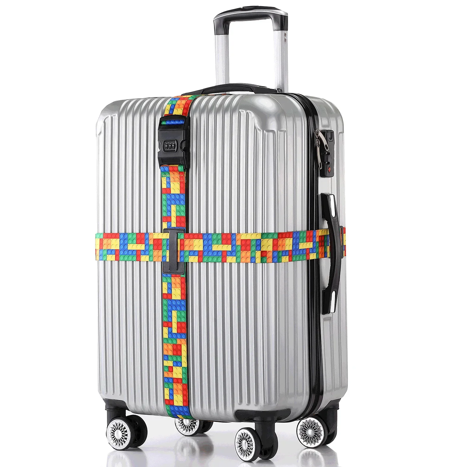 Suitcase, pack, constructor, elastic luggage band
