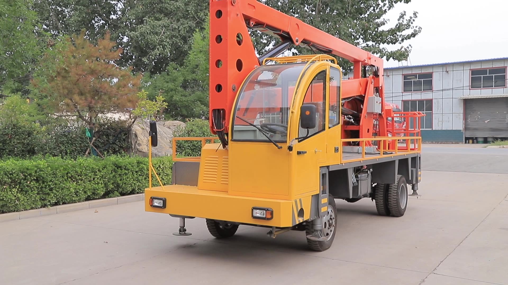 Articulating Small Boom Lifts Manual Boom Lift Direct Towable Mounted