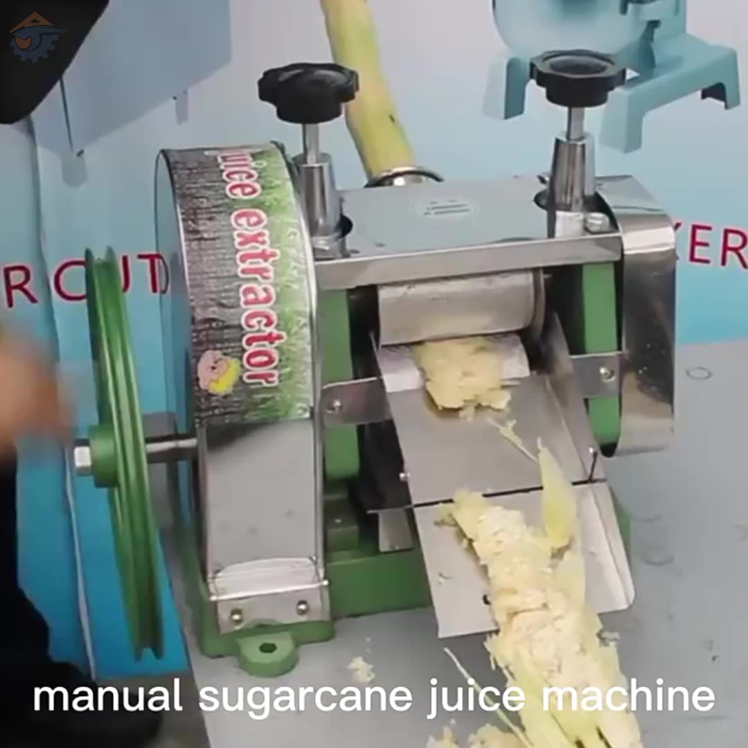 Manual Sugarcane Juicer Sugar Cane Juice Making Mini Sugarcane Juicer