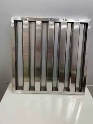 Stainless steel exhaust hood thickened 5 cm high commercial range hood barrier filter anti-drip grid grate