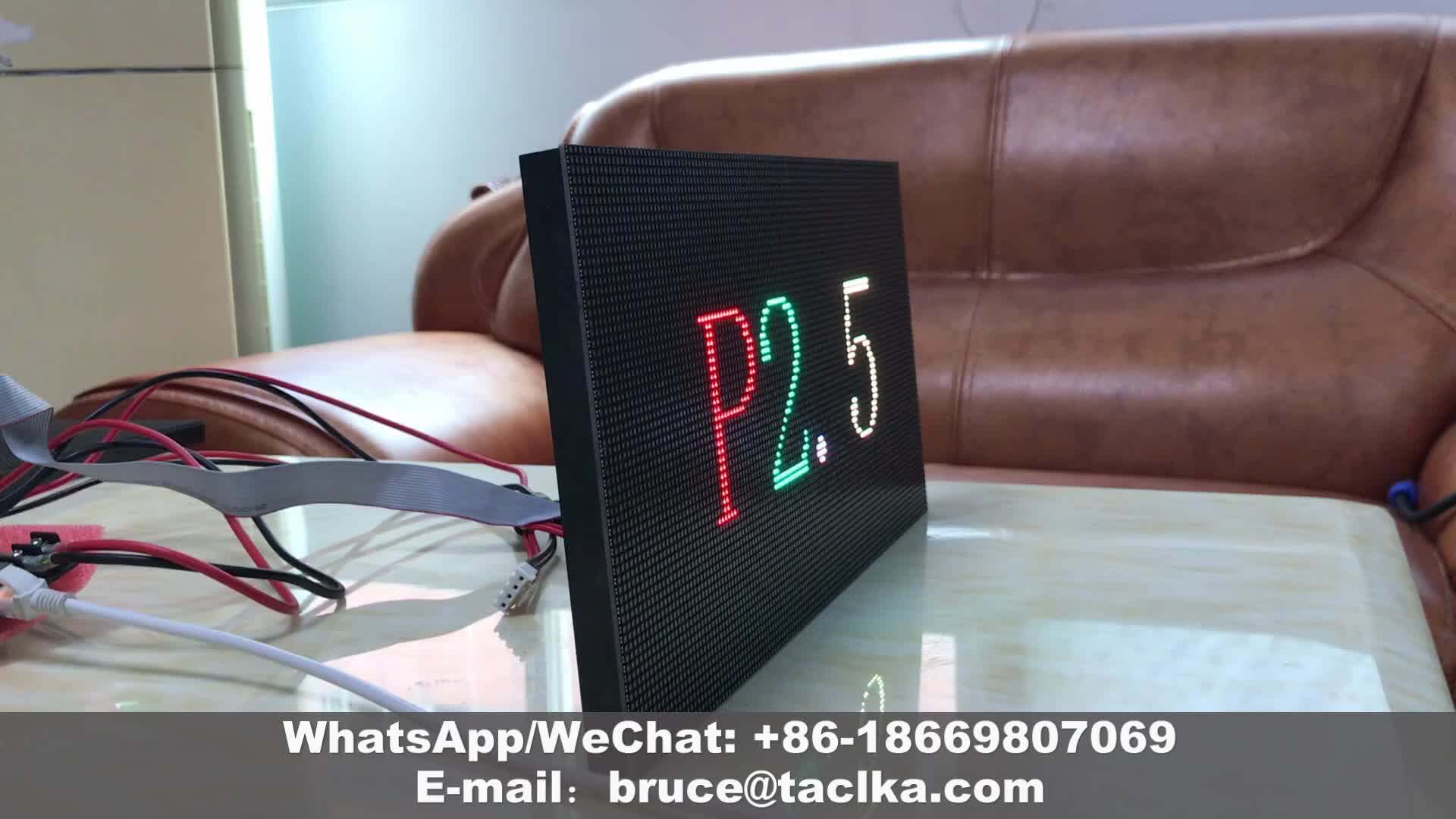 P2.5 Indoor Led Display Panel Full Color Screen Board Hd Led Display