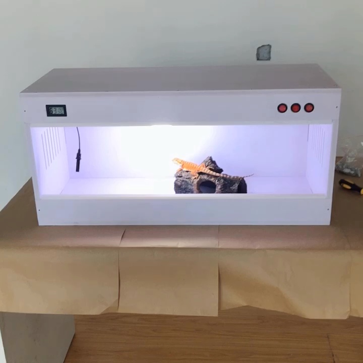 large size Reptile PVC Cage breeding Terrarium, 100*50*50 cm reptile